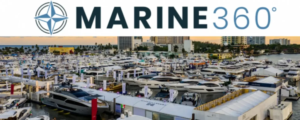 Prenez le large avec Marine360 lors des plus grands salons nautiques au monde!